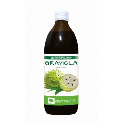 ALTER MEDICA Graviola 500ml 100% puree z owoców Gravioli...