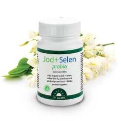 Dr Jacobs Jod + Selen probio 90kaps - suplement diety