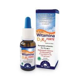 Dr Jacobs Witamina D3+K2 FORTE 20ml - suplement diety