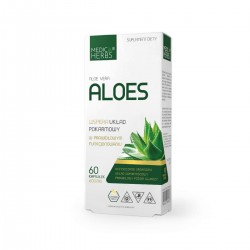 MEDICA HERBS ALOES 60kaps/600mg - suplement diety