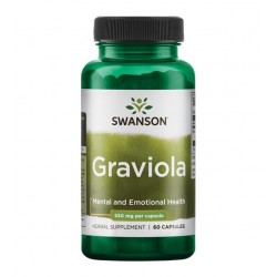 SWANSON GRAVIOLA 530mg/60kaps - suplement diety