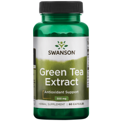 SWANSON Green Tea Extract - zielona herbata 60 kaps -...