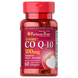 PURITAN'S PRIDE Koenzym Q-10 100 mg / 60 kaps - suplement...