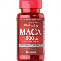 PURITAN'S PRIDE MACA korzeń - ekstrakt 1000 mg / 60 kaps...