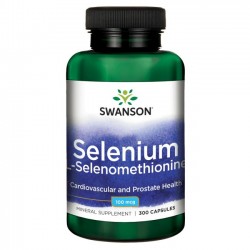 SWANSON SELENIUM - Selen 100mcg 300kaps. - suplement diety