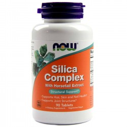 NOW FOODS SILICA COMPLEX 90tabl krzem - suplement diety