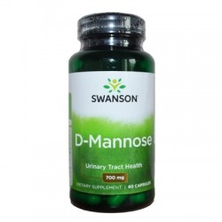SWANSON D-mannoza 700mg 60kaps - suplement diety