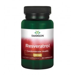 SWANSON RESVERATROL 250mg/30kaps - suplement diety
