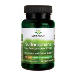 SWANSON Sulforafan (kiełki brokuł) 60 kaps.- suplement diety