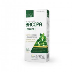 MEDICA HERBS Bacopa / Brahmi extract 60kaps. - suplement...