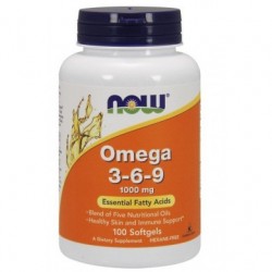 NOW FOODS OMEGA 369 - 100kaps. suplement diety