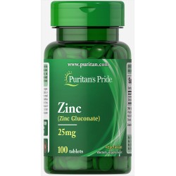 PURITAN'S PRIDE Cynk glukonian 25 mg / 100 tab -...