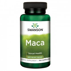 SWANSON Maca 100kaps/500mg - suplement diety