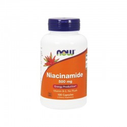 NOW FOODS Niacinamide 500mg/100kaps - suplement diety