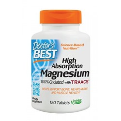 DOCTOR'S BEST High ABSORPTION MAGNESIUM 120 TAB Magnez...