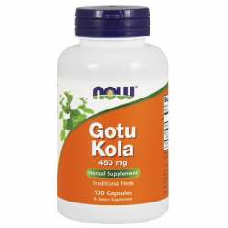 NOW FOODS Gotu Kola 450mg 100 kaps. - suplement diety