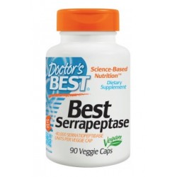DOCTOR'S BEST  Serrapeptase 40.000 SPU Enzym Serrapeptaza...