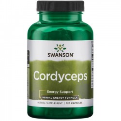 SWANSON CORDYCEPS 600mg/120kaps - suplement diety