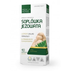 MEDICA HERBS Soplówka jeżowata  40kaps - suplement diety
