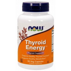 NOW FOODS Thyroid Energy 90 kaps. - suplement diety