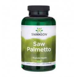 SWANSON Saw Palmetto 540mg/250kaps - suplement diety