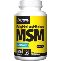 JARROW MSM 1000mg 120tabl - suplement diety