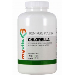 MYVITA Chlorella proszek 250g - suplement diety