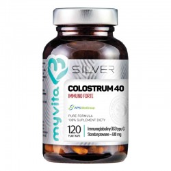 MYVITA Colostrum 40/400mg 120 kaps - suplement diety