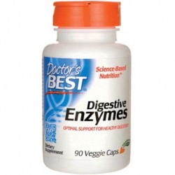 DOCTOR'S BEST  Digestive Enzymes 90kaps - suplement diety