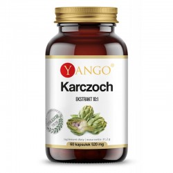 YANGO Karczoch - ekstrakt 10:1 - 60 kaps - suplement diety