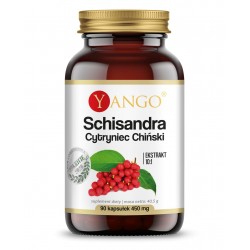YANGO Schisandra - ekstrakt 10:1 - 90 kaps - suplement diety