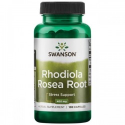 SWANSON Różeniec Górski (Rhodiola Rosea Root), 400mg -...