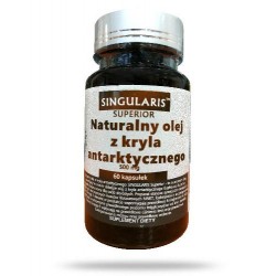 SINGULARIS Naturalny olej z kryla antarktycznego 500 mg...