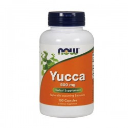 NOW FOODS Yucca 500mg - suplement diety
