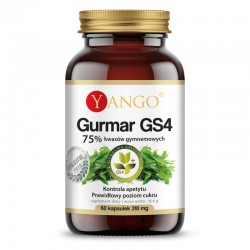 YANGO Gurmar GS4® - 75% kwasów gymnemowych - 60 kaps. -...