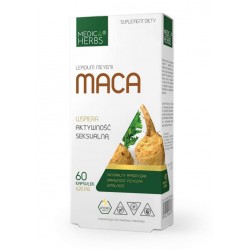 MEDICA HERBS MACA extract 600mg/60kaps - suplement diety
