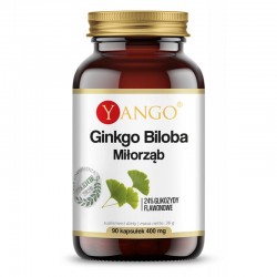 YANGO Ginkgo biloba - ekstrakt - 90 kaps - suplement diety