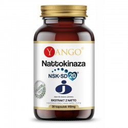 YANGO Nattokinaza - NSK-SD 20 - 100mg/30 kaps - suplement...