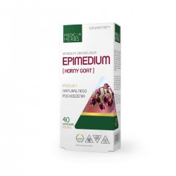 MEDICA HERBS Epimedium (Horny Goat) 40kaps/500mg -...