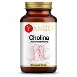YANGO Cholina - Dwuwinian choliny - 120 kaps - suplement...