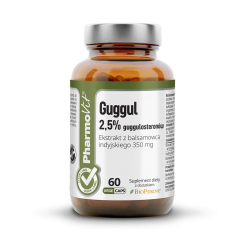 PHARMOVIT Guggul 2,5% guggulosteronów 60 kaps Vcaps -...