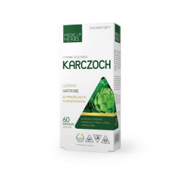 MEDICA HERBS Karczoch 60kaps / 600mg - suplement diety