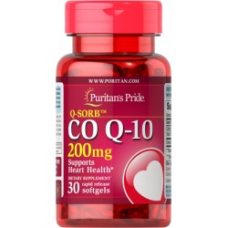 PURITAN'S PRIDE Koenzym Q-10 200 mg / 30 kaps - suplement...
