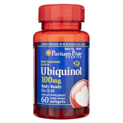 PURITAN'S PRIDE Ubichinol 100 mg - 60 kaps - suplement diety