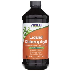NOW FOODS Liquid Chlorophyll Chlorofil w płynie - 473 ml...