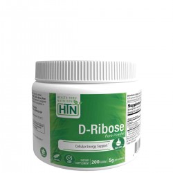 HEALTH THRU NUTRITION D-Ribose Pure Powder 200g -...
