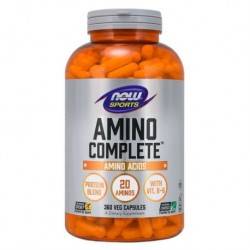 NOW FOODS Amino Complete 1000 - 360 kaps. - suplement diety