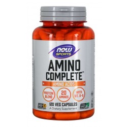 NOW FOODS Amino Complete 1000 - 120 kaps. - suplement diety